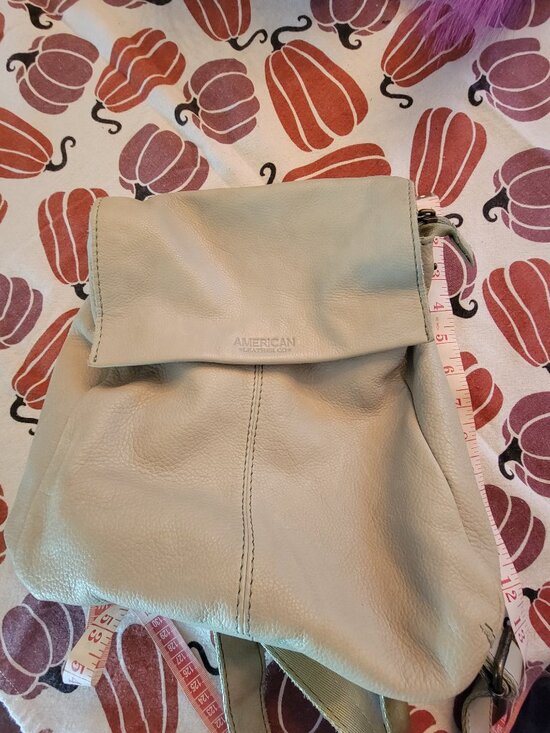 American Leather Co. Smooth Pottery Green Backpack main image 7